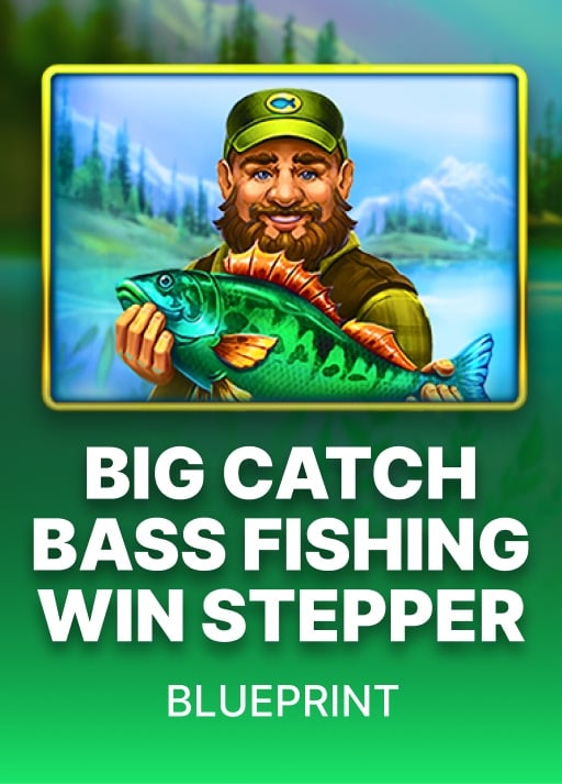 Big Catch Bass Fishing Win Stepper