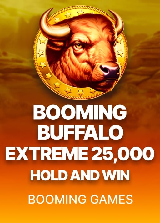 Booming Buffalo Hold and Win Extreme 25,000