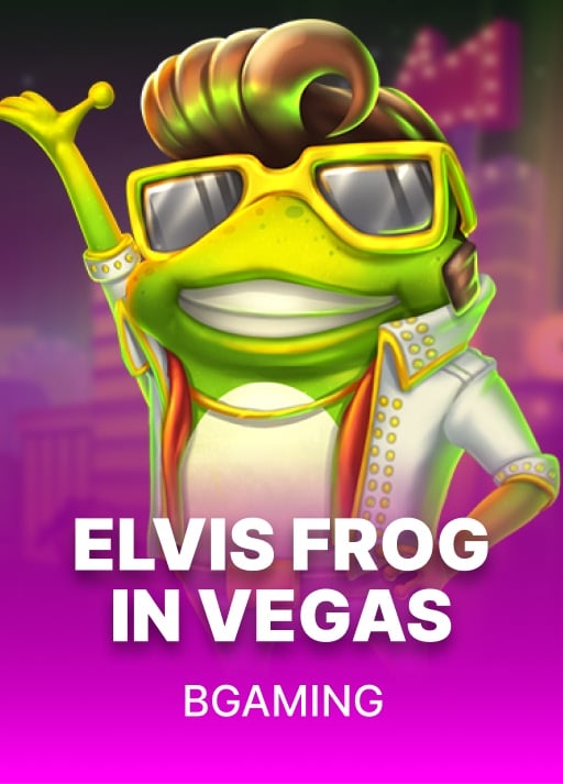 Elvis Frog in Vegas slot game on SpinBet