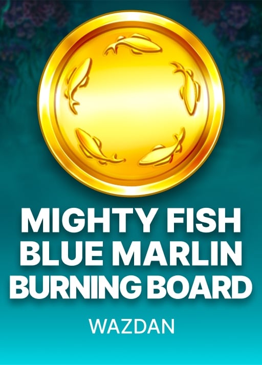 Mighty Fish: Blue Marlin Burning Board Scratchcard