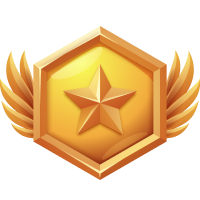 Spinbet VIP Gold Tier Icon representing mid-level status and benefits